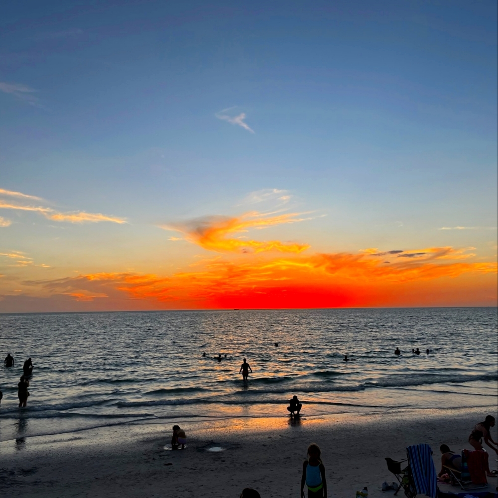 Print of sunset